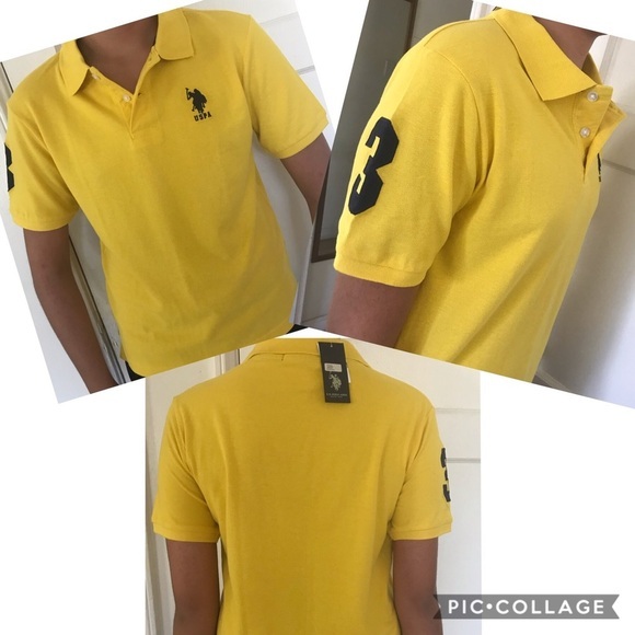 U.S.Polo Assn. Boys' Short Sleeve Solid Pique Polo‎ - Picture 3 of 6